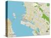 Political Map of Oakland, CA-null-Stretched Canvas