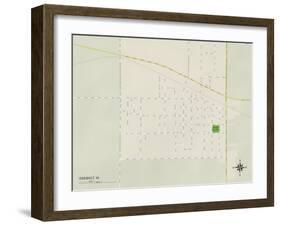 Political Map of Odebolt, IA-null-Framed Art Print