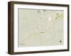 Political Map of Odessa, TX-null-Framed Art Print