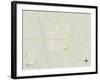 Political Map of Olathe, CO-null-Framed Art Print