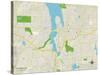 Political Map of Olympia, WA-null-Stretched Canvas