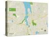 Political Map of Olympia, WA-null-Stretched Canvas