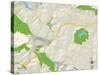 Political Map of Orinda, CA-null-Stretched Canvas