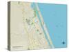 Political Map of Ormond Beach, FL-null-Stretched Canvas