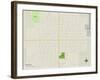 Political Map of Osage, IA-null-Framed Art Print