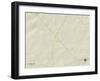 Political Map of Owings, MD-null-Framed Art Print