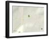 Political Map of Paonia, CO-null-Framed Art Print