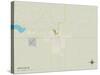 Political Map of Park River, ND-null-Stretched Canvas