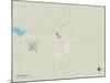 Political Map of Park River, ND-null-Mounted Art Print