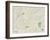 Political Map of Parker, CO-null-Framed Art Print