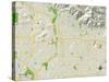 Political Map of Pasadena, CA-null-Stretched Canvas