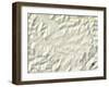 Political Map of Pikeville, KY-null-Framed Art Print