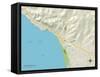 Political Map of Pismo Beach, CA-null-Framed Stretched Canvas