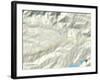 Political Map of Pollock Pines, CA-null-Framed Art Print