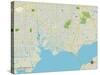 Political Map of Port Charlotte, FL-null-Stretched Canvas