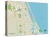 Political Map of Port Orange, FL-null-Stretched Canvas