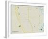 Political Map of Port Saint Lucie, FL-null-Framed Art Print