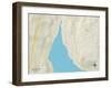 Political Map of Poulsbo, WA-null-Framed Art Print