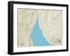 Political Map of Poulsbo, WA-null-Framed Art Print