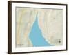 Political Map of Poulsbo, WA-null-Framed Art Print