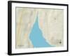 Political Map of Poulsbo, WA-null-Framed Art Print