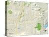 Political Map of Poway, CA-null-Stretched Canvas