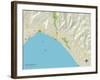 Political Map of Rio Del Mar, CA-null-Framed Art Print