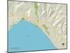 Political Map of Rio Del Mar, CA-null-Mounted Art Print