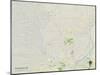 Political Map of Rio Rancho, NM-null-Mounted Art Print