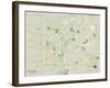 Political Map of Rockford, IL-null-Framed Art Print