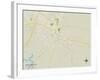 Political Map of Rocky Mount, NC-null-Framed Art Print