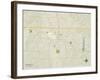 Political Map of Ruston, LA-null-Framed Art Print