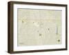 Political Map of Ruston, LA-null-Framed Art Print