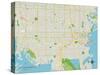 Political Map of Saint Petersburg, FL-null-Stretched Canvas