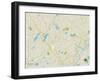 Political Map of Salem, NH-null-Framed Art Print