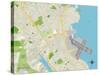 Political Map of San Bruno, CA-null-Stretched Canvas