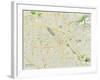 Political Map of San Jose, CA-null-Framed Art Print