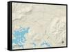 Political Map of Sandwich, NH-null-Framed Stretched Canvas