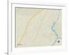 Political Map of Satsuma, AL-null-Framed Art Print