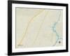 Political Map of Satsuma, AL-null-Framed Art Print