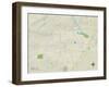 Political Map of Searcy, AR-null-Framed Art Print