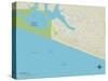 Political Map of Seaside, FL-null-Stretched Canvas