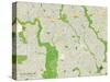 Political Map of Silver Spring, MD-null-Stretched Canvas