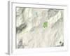 Political Map of Snowmass Village, CO-null-Framed Art Print