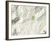 Political Map of Snowmass Village, CO-null-Framed Art Print