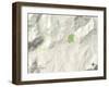 Political Map of Snowmass Village, CO-null-Framed Art Print