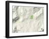 Political Map of Snowmass Village, CO-null-Framed Art Print