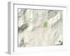 Political Map of Snowmass Village, CO-null-Framed Art Print