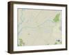 Political Map of Socastee, SC-null-Framed Art Print