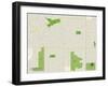 Political Map of South Euclid, OH-null-Framed Art Print